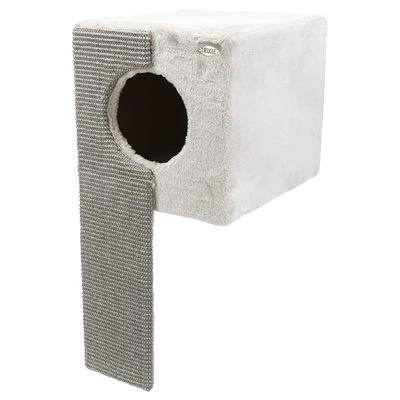 Trixie Cuddle Bed For Shelves With Scratching Board - Image 2