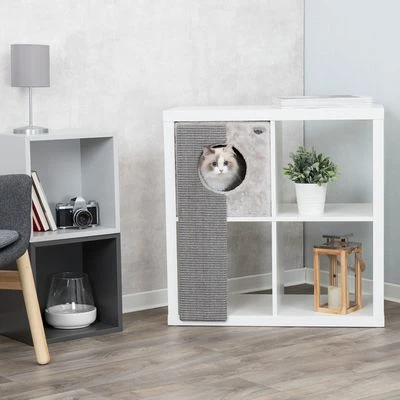 Trixie Cuddle Bed For Shelves With Scratching Board - Image 7
