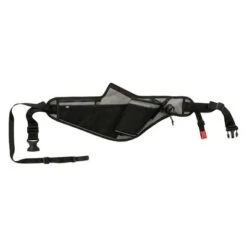 Trixie Jogging Belt With Leash - Grey/ Black