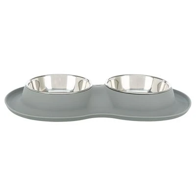 Trixie Bowl Set, Silicone/stainless Steel - Image 2