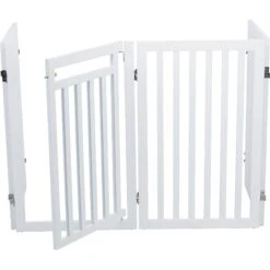 TRIXIE Wooden Dog Gate, 63-in