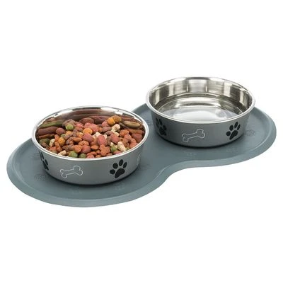 Trixie Bowl Placemat - Dark Grey - Image 2