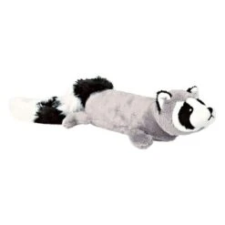 Trixie Plush Raccoon With Power Squeaker