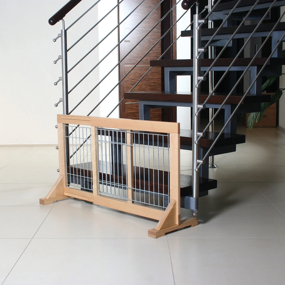 Trixie Dog Barrier Wood - 65-108 X 50 Cm - Image 3