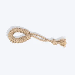 Trixie Playing With Ring Rope Toy For Dogs - Beige