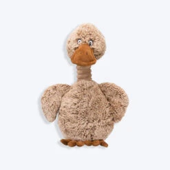 Trixie Duck With Sound Plush Dog Toy - Light Brown - 38 Cm