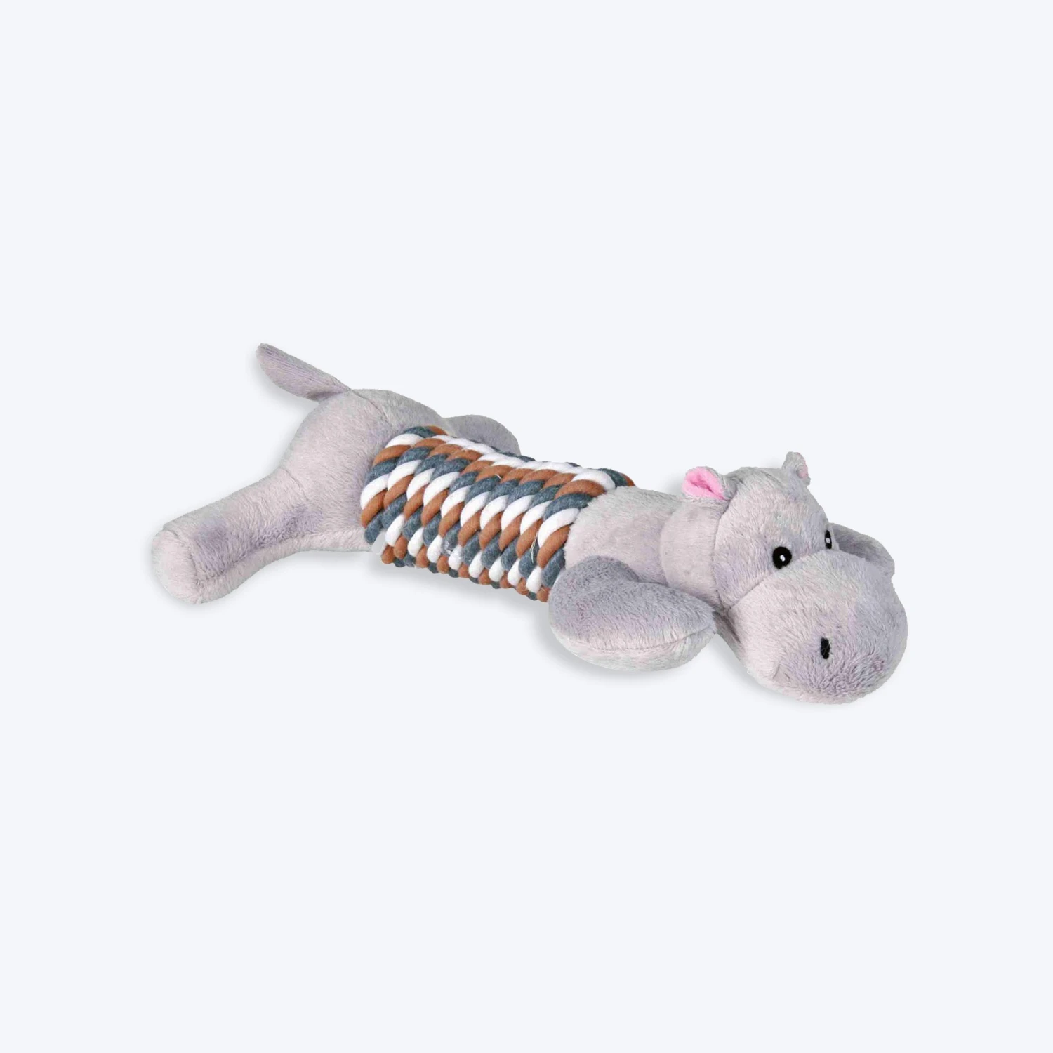 Trixie Animal With Rope Plush Dog Toy - Assorted - 32 Cm - Image 2