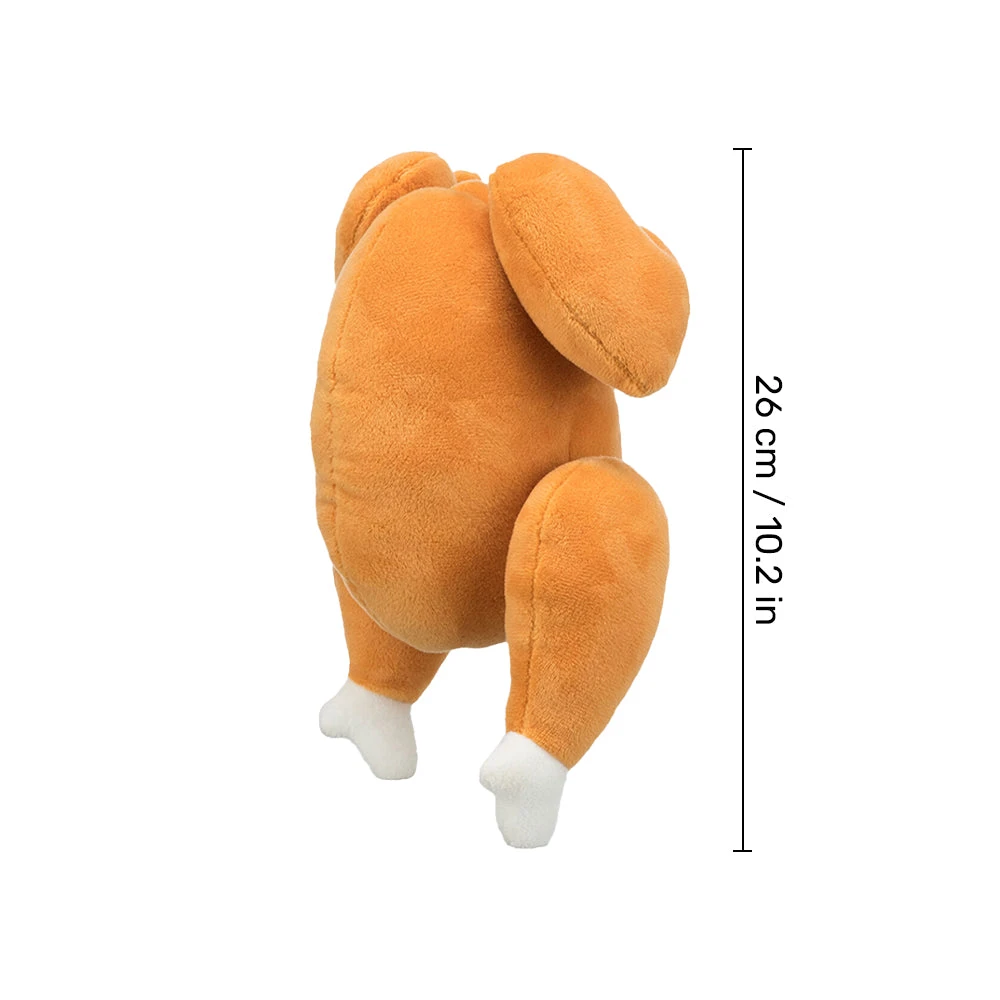 Trixie Roast Chicken Plush Dog Toy - Brown - 26 Cm - Image 3
