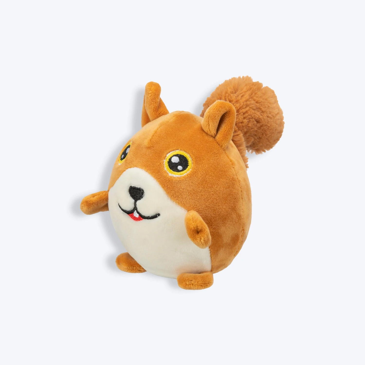 Trixie Squirrel Plush Dog Toy - Brown & White - 13 Cm - Image 2