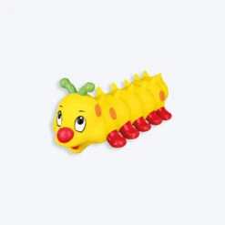 Trixie Caterpillar Latex Dog Toy With Motifs (26 Cm, Assorted Colour)