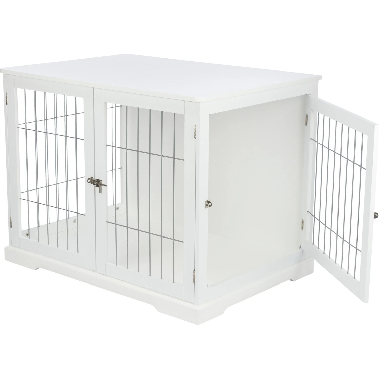TRIXIE Wood & Wire Furniture Side Table Pet Crate, Large - Image 5