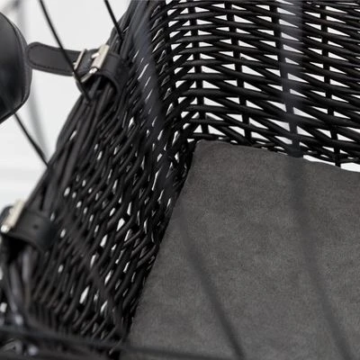 Trixie Rear-Mounted Bicycle Basket - Black - Image 5