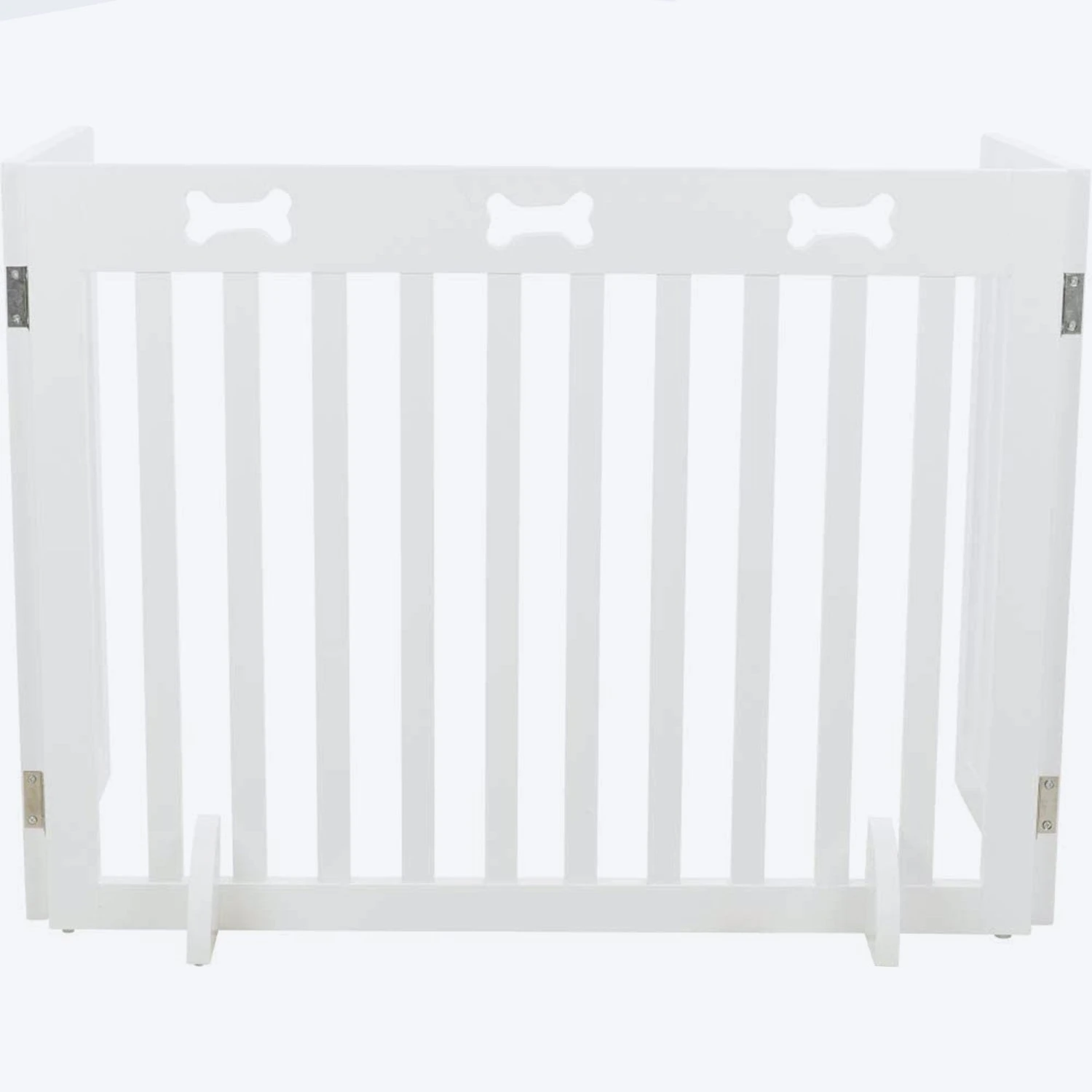 Trixie 3 Parts Dog Gate - White - Small - Image 4