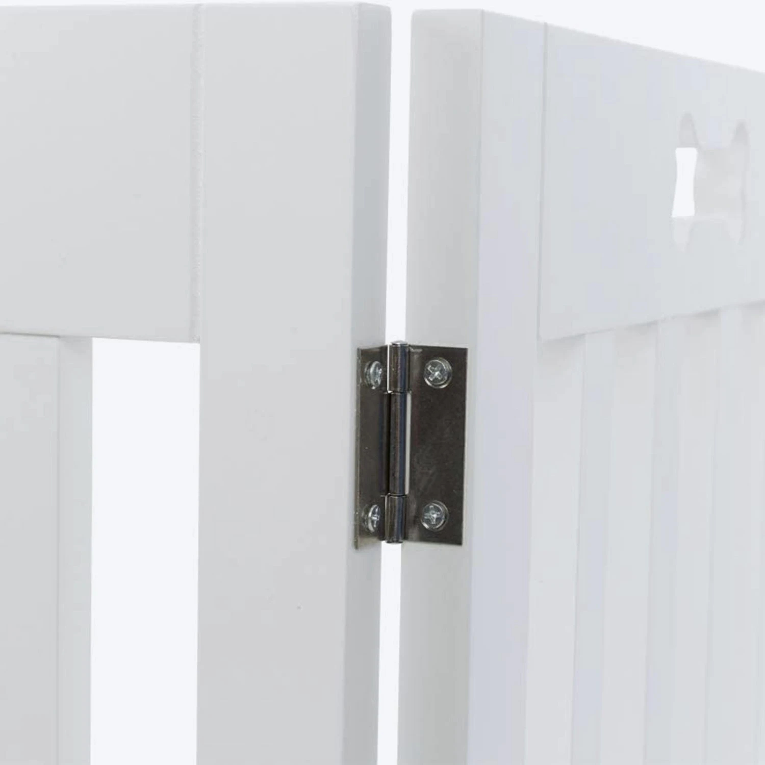 Trixie 3 Parts Dog Gate - White - Small - Image 5