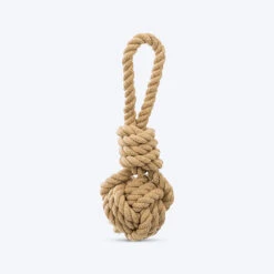 Trixie Be Nordic Knot Ball On A Rope Dog Toy - 8/30cm