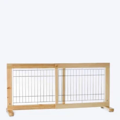 Trixie Dog Barrier Wood - 65-108 X 50 Cm
