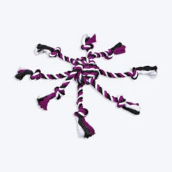 Trixie Rope Dog Toy With Woven In Ball - 7 Cm